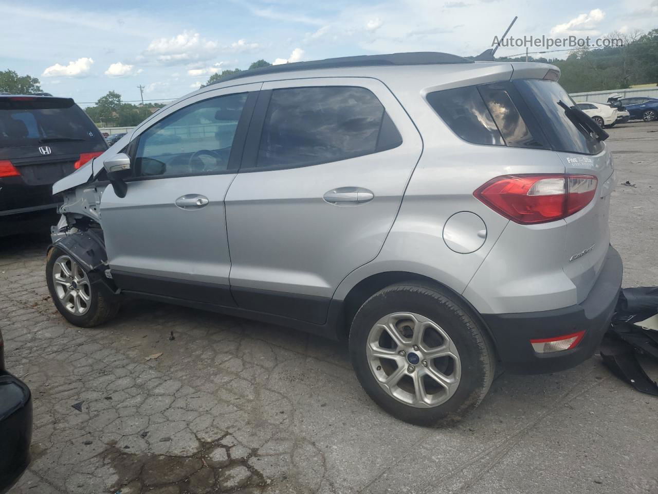 2020 Ford Ecosport Se Gray vin: MAJ3S2GEXLC369378