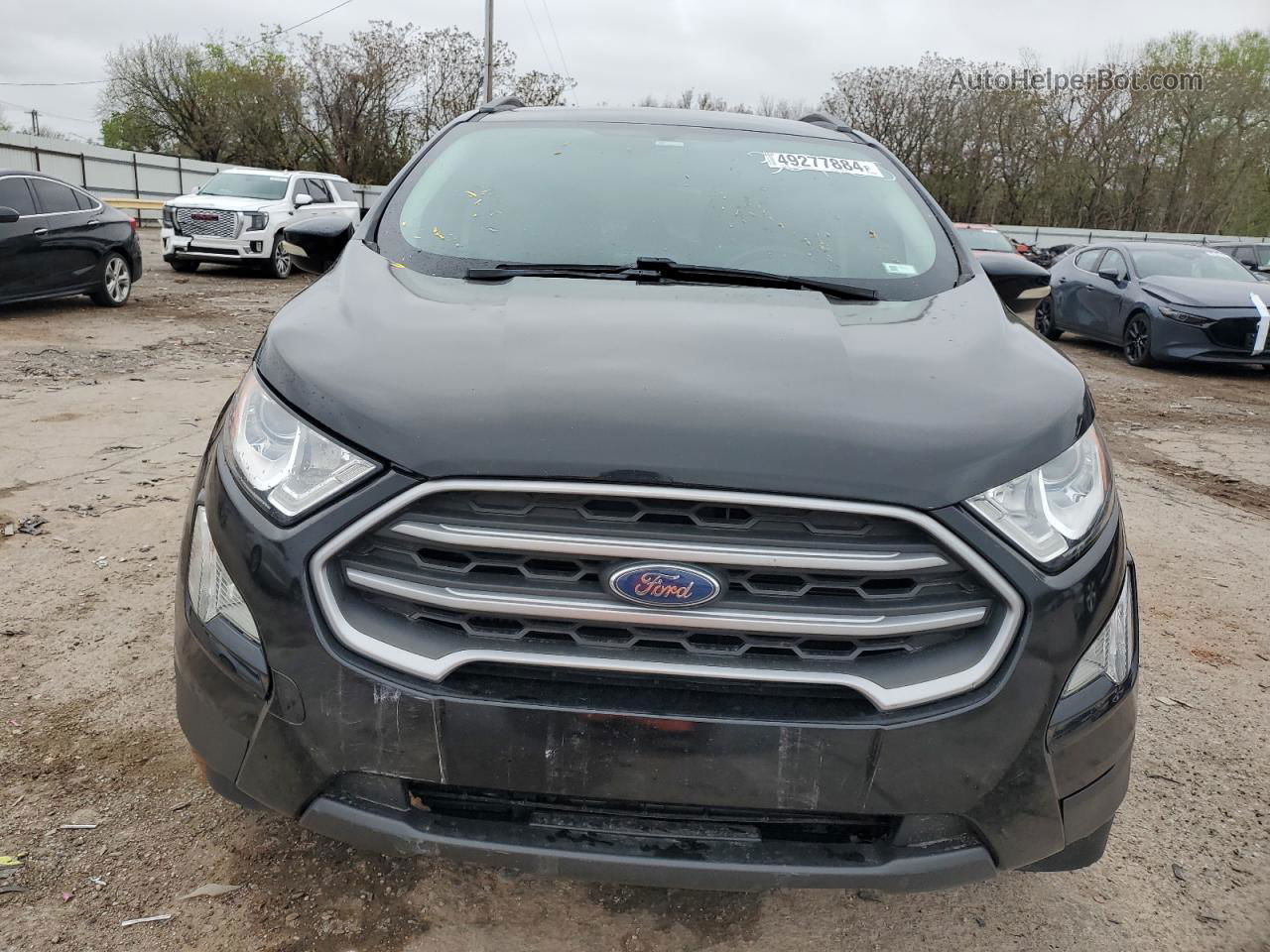 2020 Ford Ecosport Se Black vin: MAJ3S2GEXLC369705