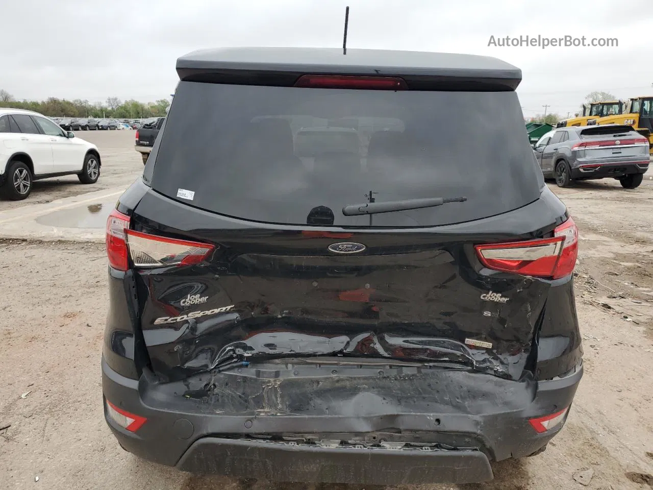 2020 Ford Ecosport Se Black vin: MAJ3S2GEXLC369705