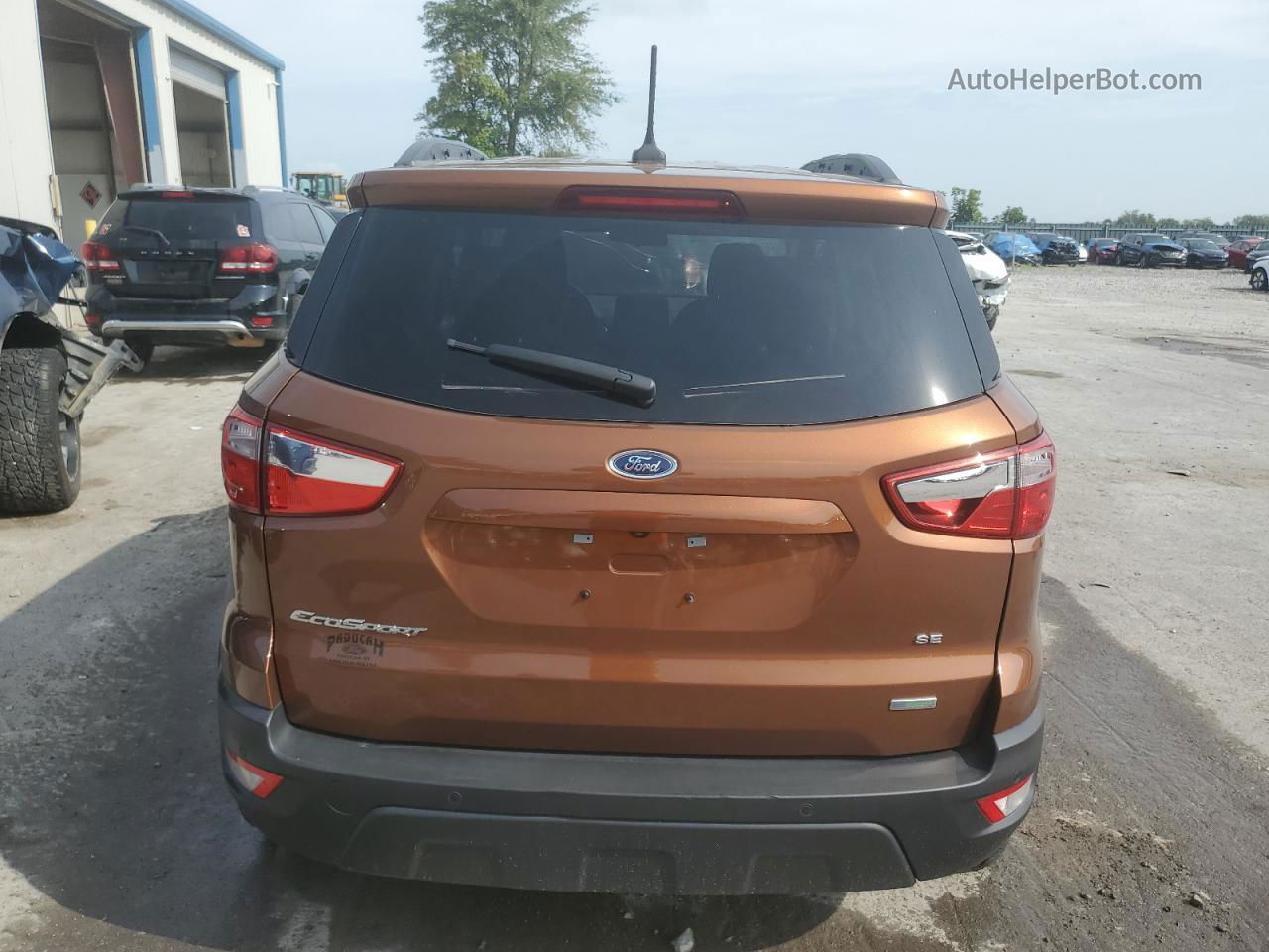 2020 Ford Ecosport Se Коричневый vin: MAJ3S2GEXLC392045