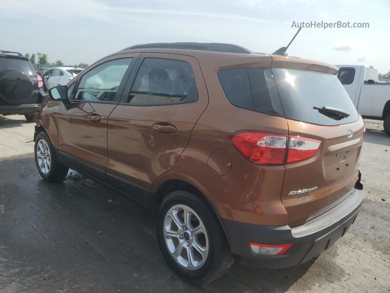 2020 Ford Ecosport Se Brown vin: MAJ3S2GEXLC392045