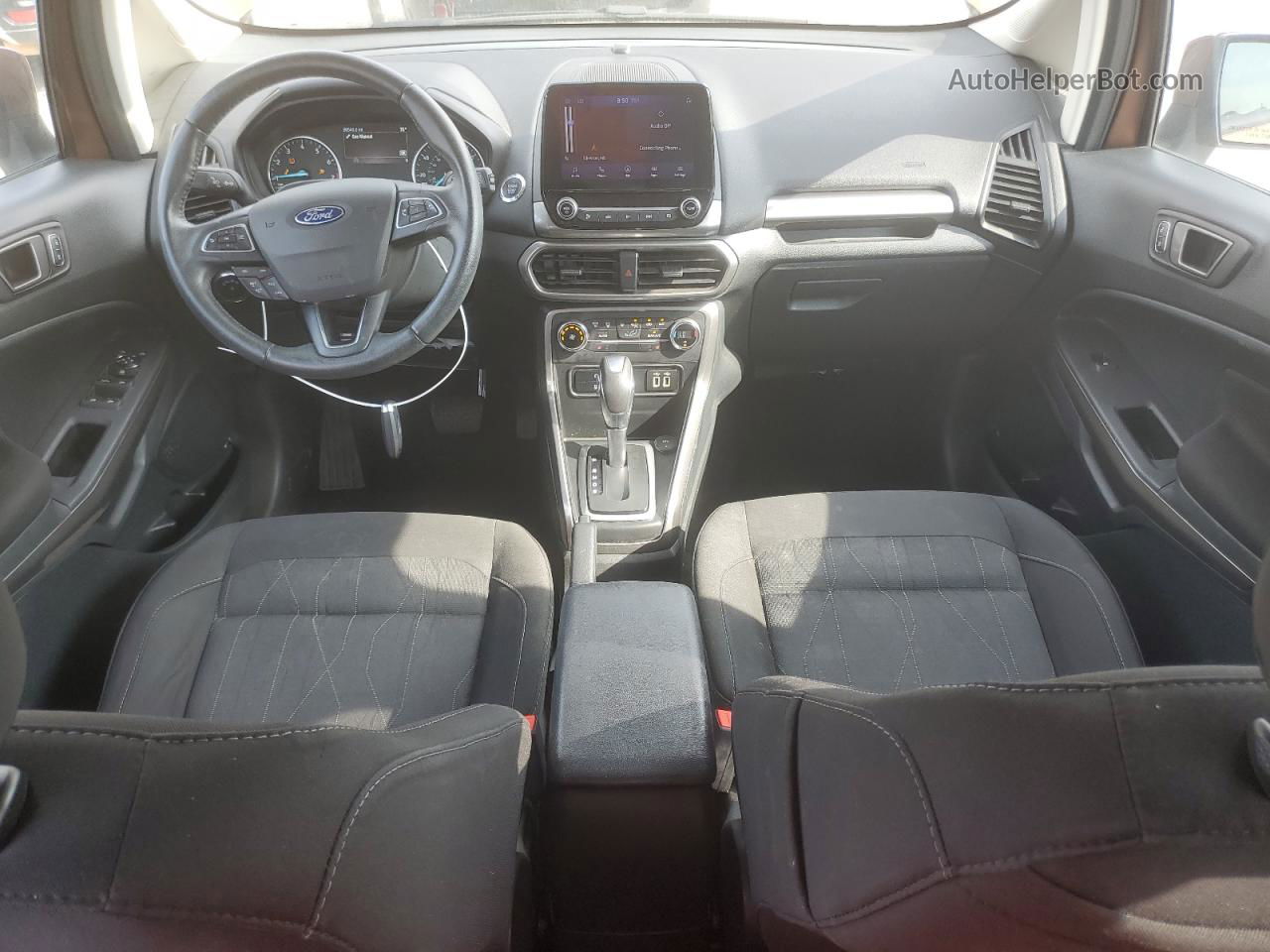 2020 Ford Ecosport Se Brown vin: MAJ3S2GEXLC392045