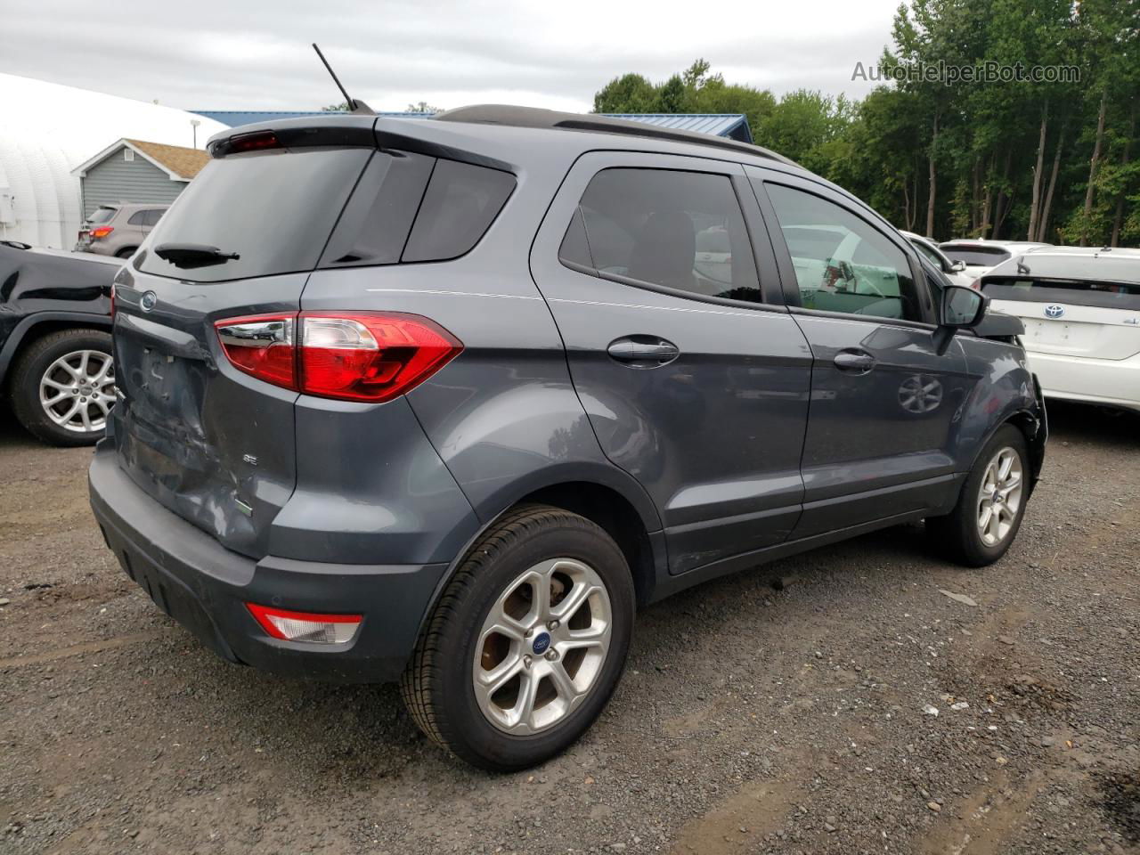 2020 Ford Ecosport Se Gray vin: MAJ3S2GEXLC393776