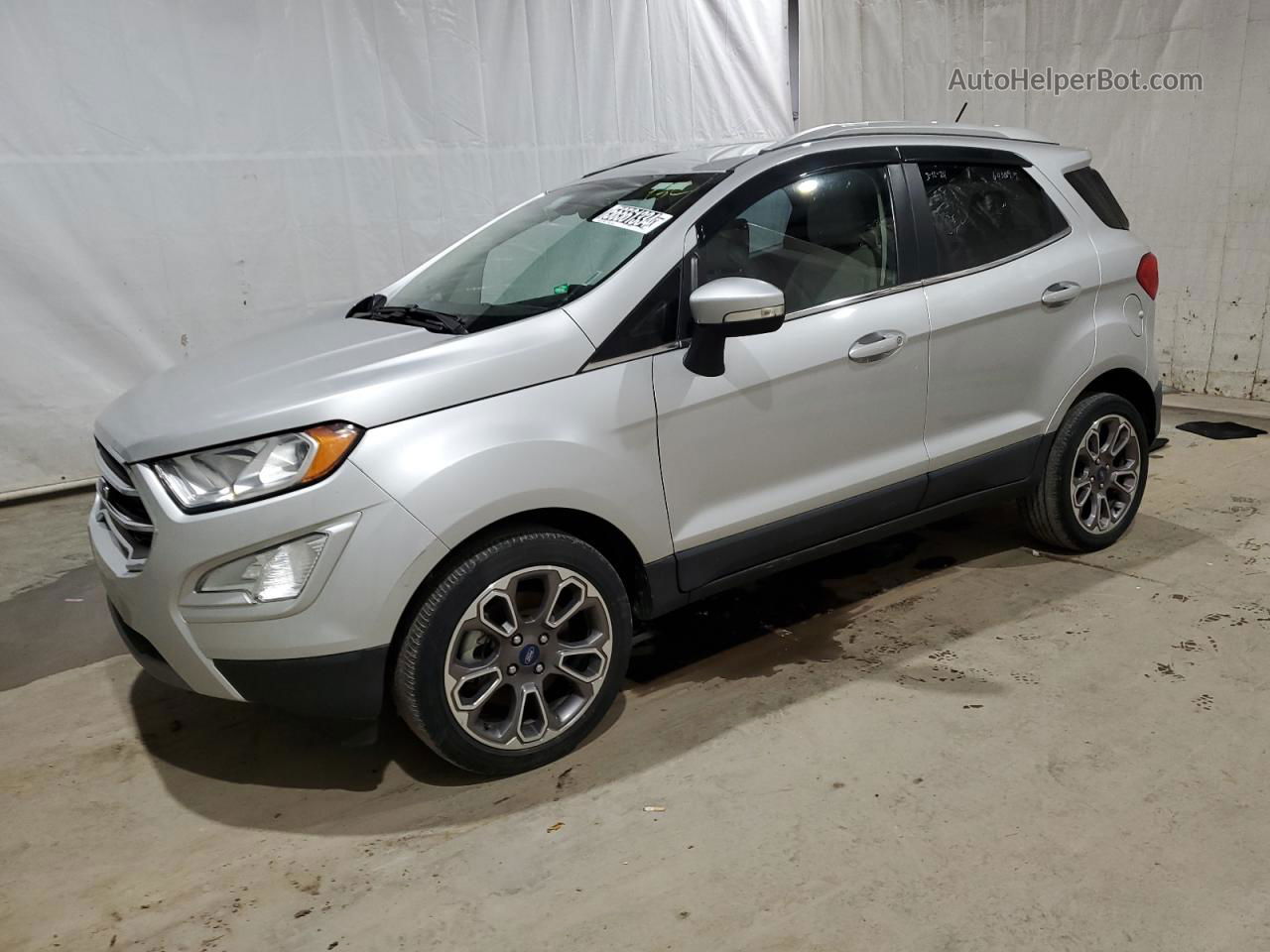 2019 Ford Ecosport Titanium Silver vin: MAJ3S2KE0KC297385