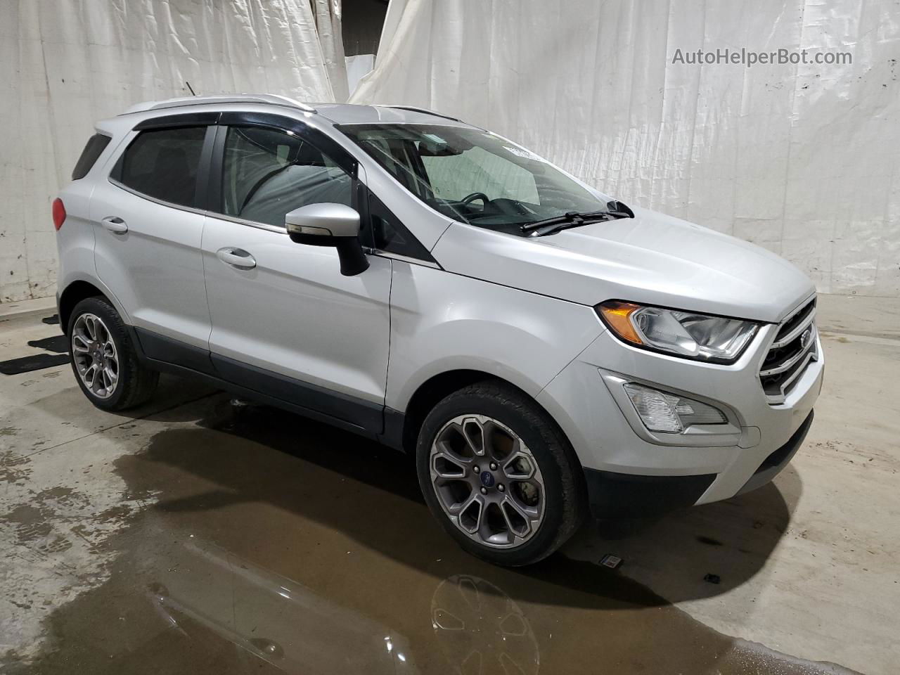 2019 Ford Ecosport Titanium Silver vin: MAJ3S2KE0KC297385