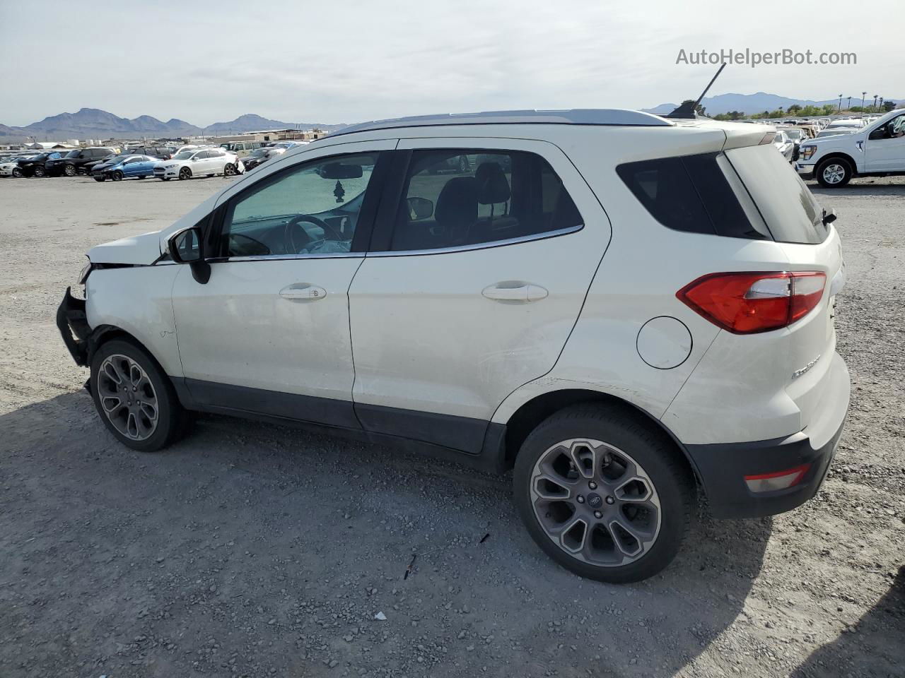 2020 Ford Ecosport Titanium Белый vin: MAJ3S2KE0LC365539