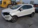 2019 Ford Ecosport Titanium White vin: MAJ3S2KE1KC288937