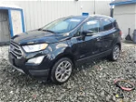 2020 Ford Ecosport Titanium Черный vin: MAJ3S2KE1LC360009