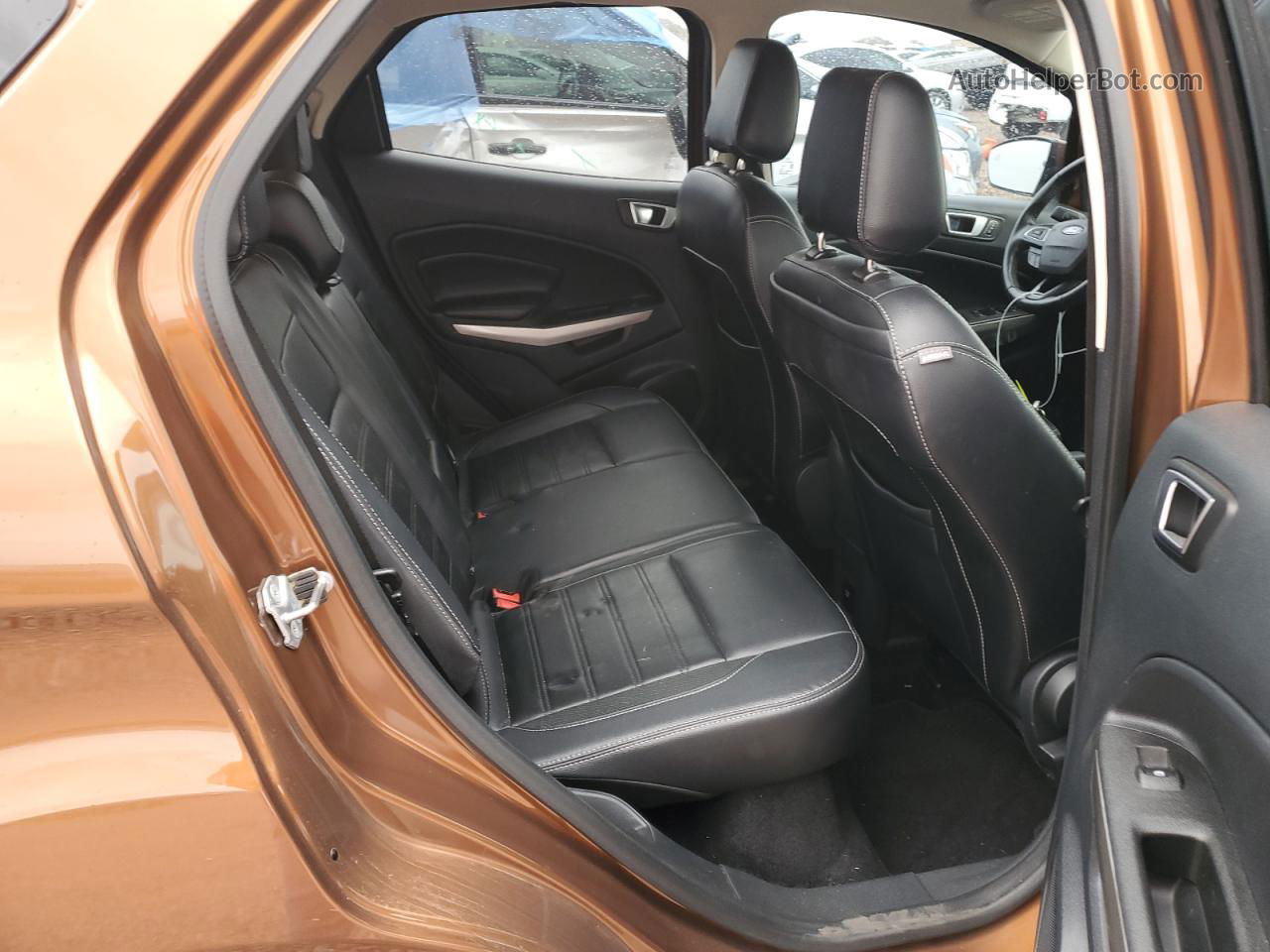 2019 Ford Ecosport Titanium Оранжевый vin: MAJ3S2KE2KC261259