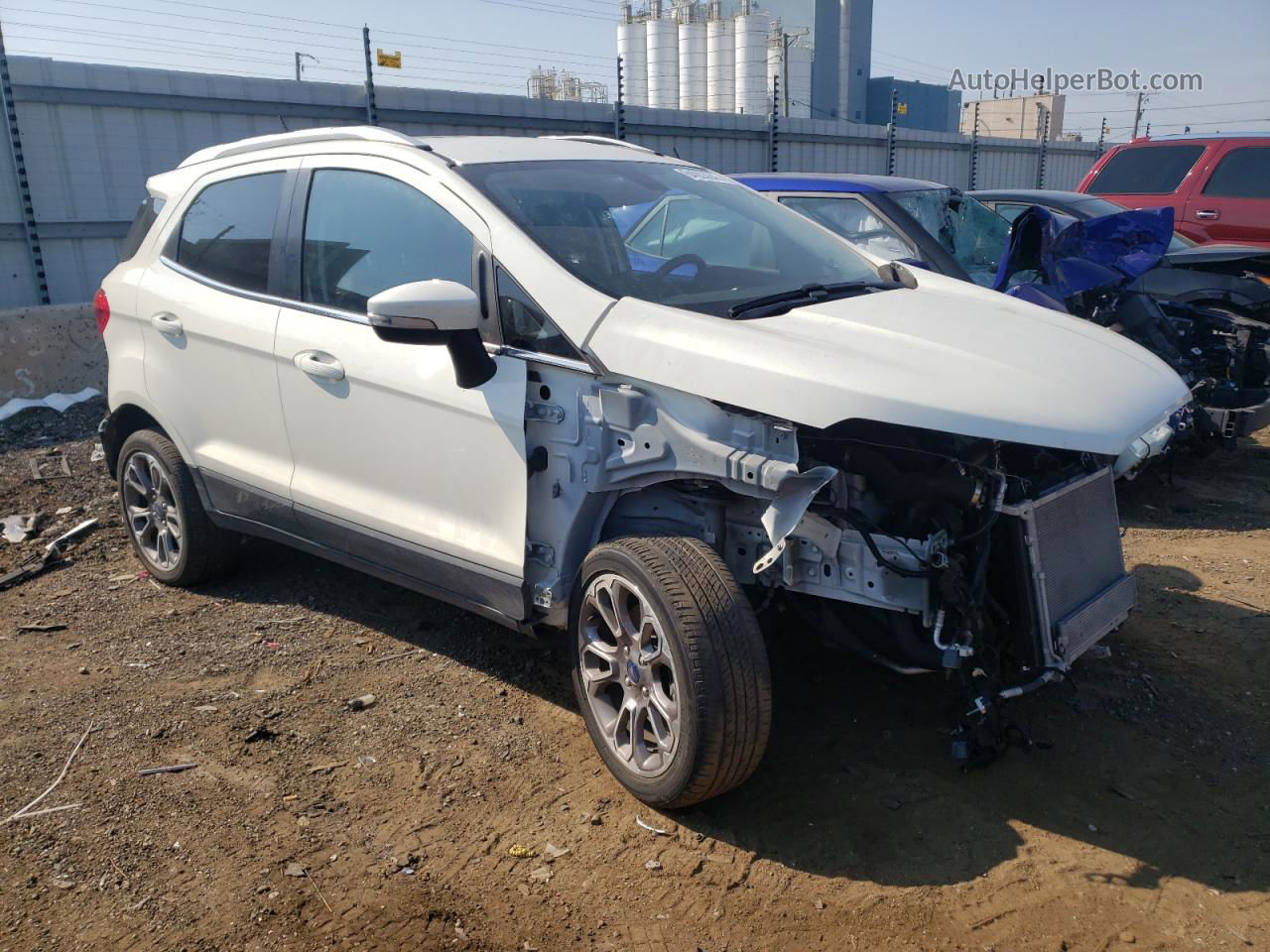 2020 Ford Ecosport Titanium White vin: MAJ3S2KE2LC388983