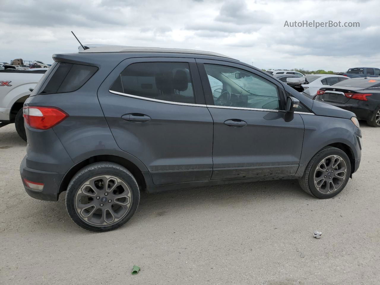 2020 Ford Ecosport Titanium Gray vin: MAJ3S2KE5LC345836