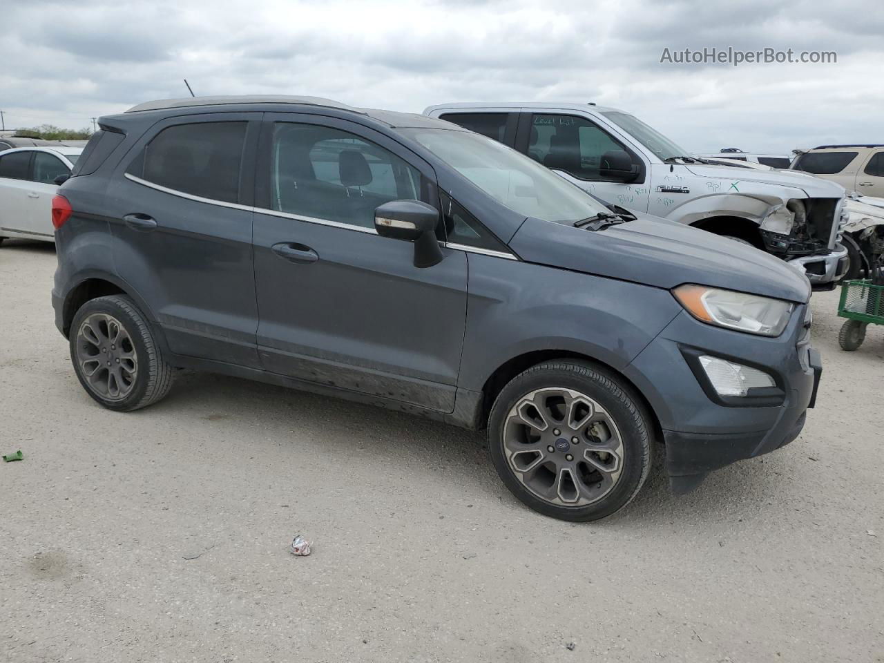 2020 Ford Ecosport Titanium Gray vin: MAJ3S2KE5LC345836