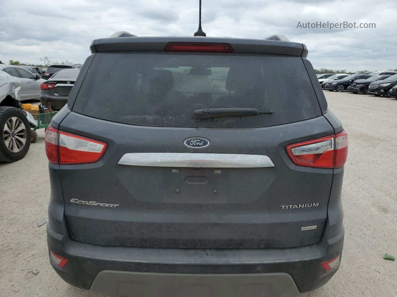 2020 Ford Ecosport Titanium Gray vin: MAJ3S2KE5LC345836