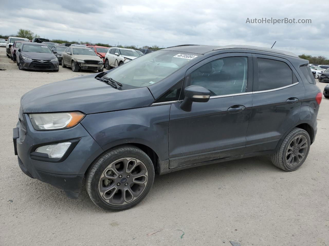 2020 Ford Ecosport Titanium Gray vin: MAJ3S2KE5LC345836