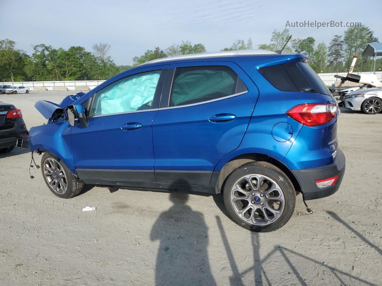 2020 Ford Ecosport Titanium Blue vin: MAJ3S2KE5LC362118