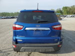 2020 Ford Ecosport Titanium Blue vin: MAJ3S2KE5LC362118