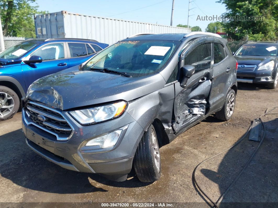 2020 Ford Ecosport Titanium Серый vin: MAJ3S2KE6LC343819