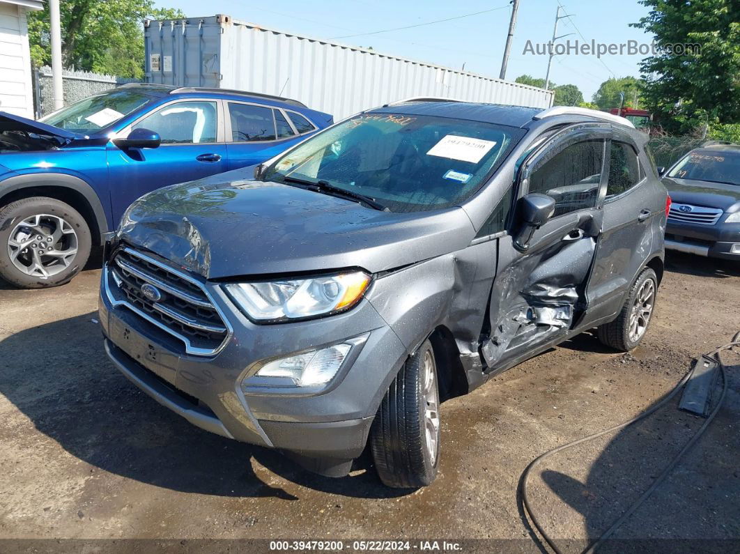 2020 Ford Ecosport Titanium Серый vin: MAJ3S2KE6LC343819