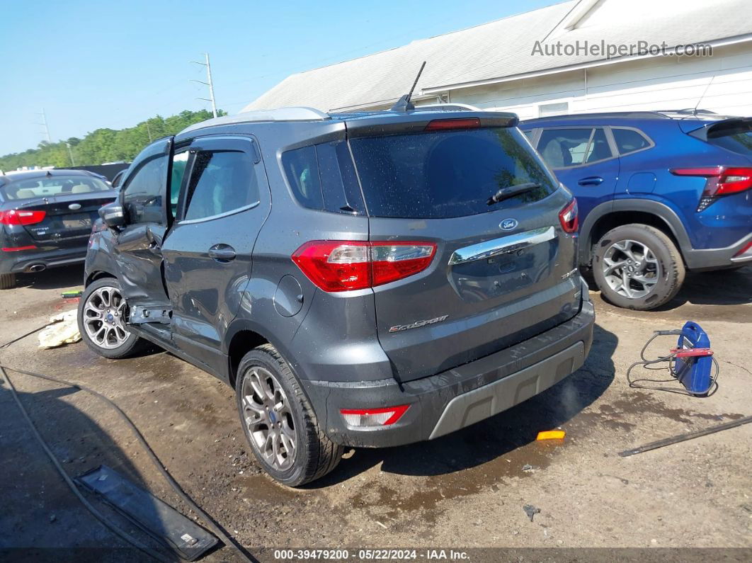 2020 Ford Ecosport Titanium Серый vin: MAJ3S2KE6LC343819