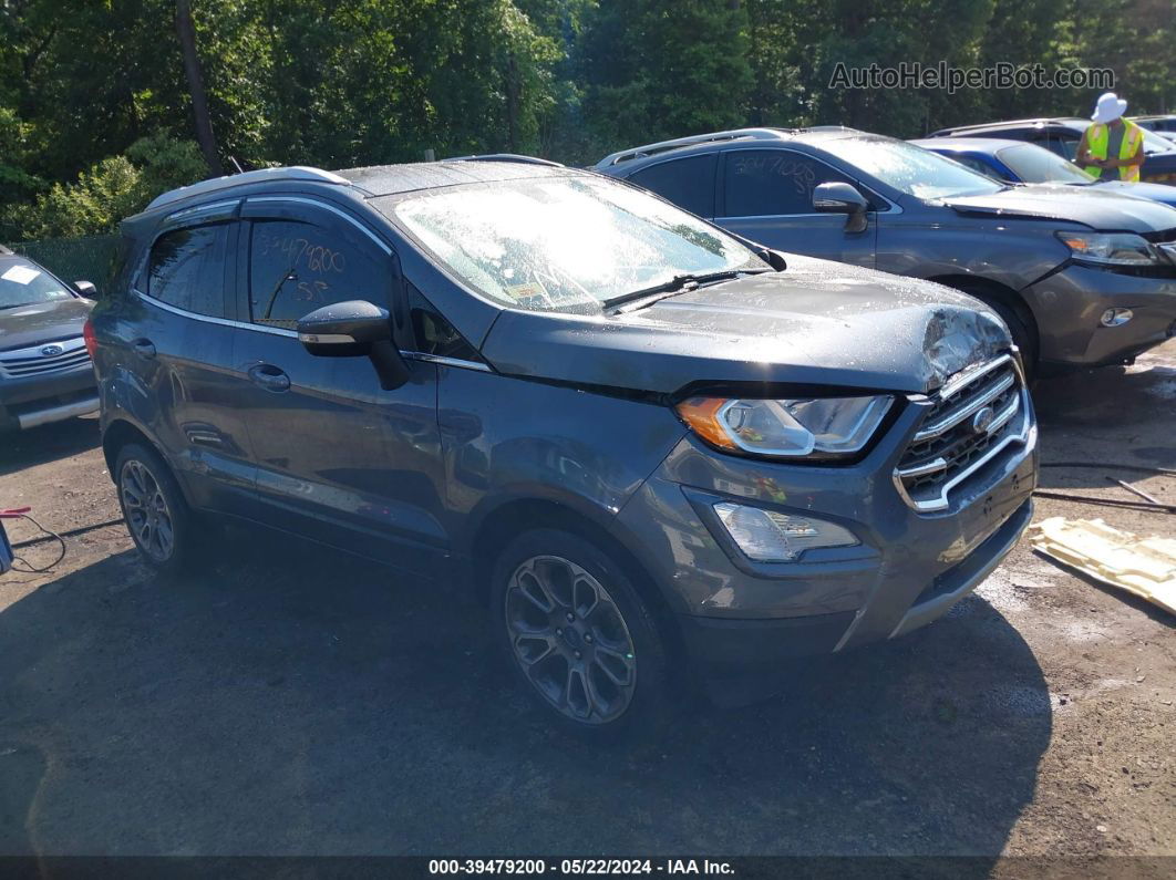 2020 Ford Ecosport Titanium Gray vin: MAJ3S2KE6LC343819