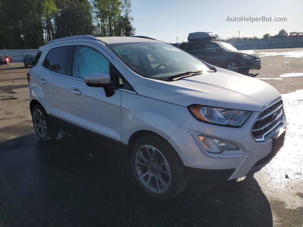 2020 Ford Ecosport Titanium White vin: MAJ3S2KE6LC391031