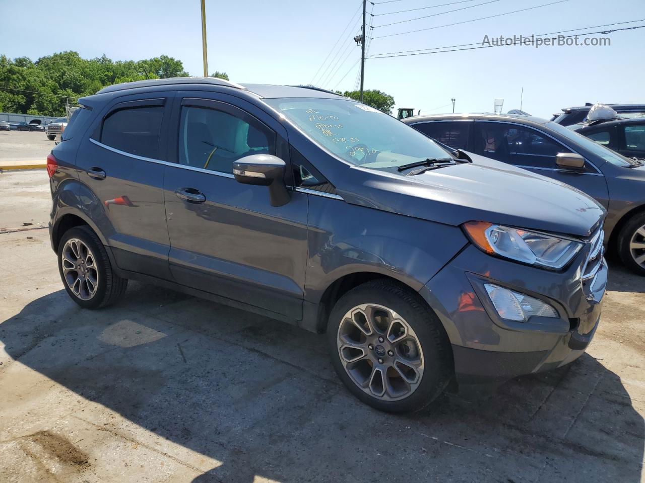 2020 Ford Ecosport Titanium Blue vin: MAJ3S2KE7LC382970