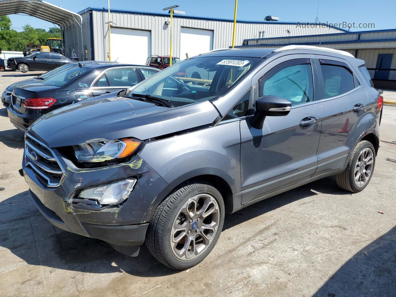 2020 Ford Ecosport Titanium Blue vin: MAJ3S2KE7LC382970