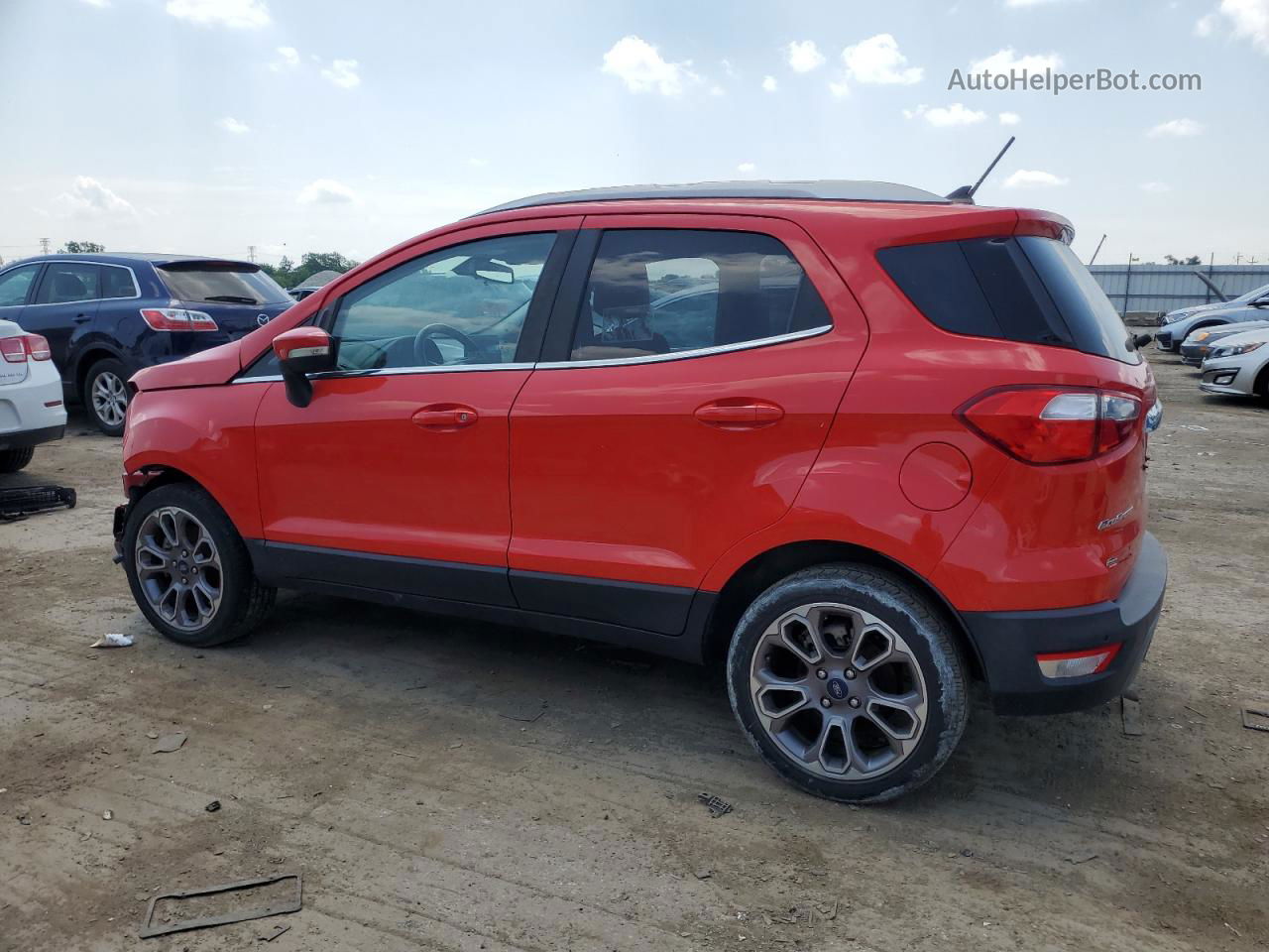 2020 Ford Ecosport Titanium Red vin: MAJ3S2KE8LC319117