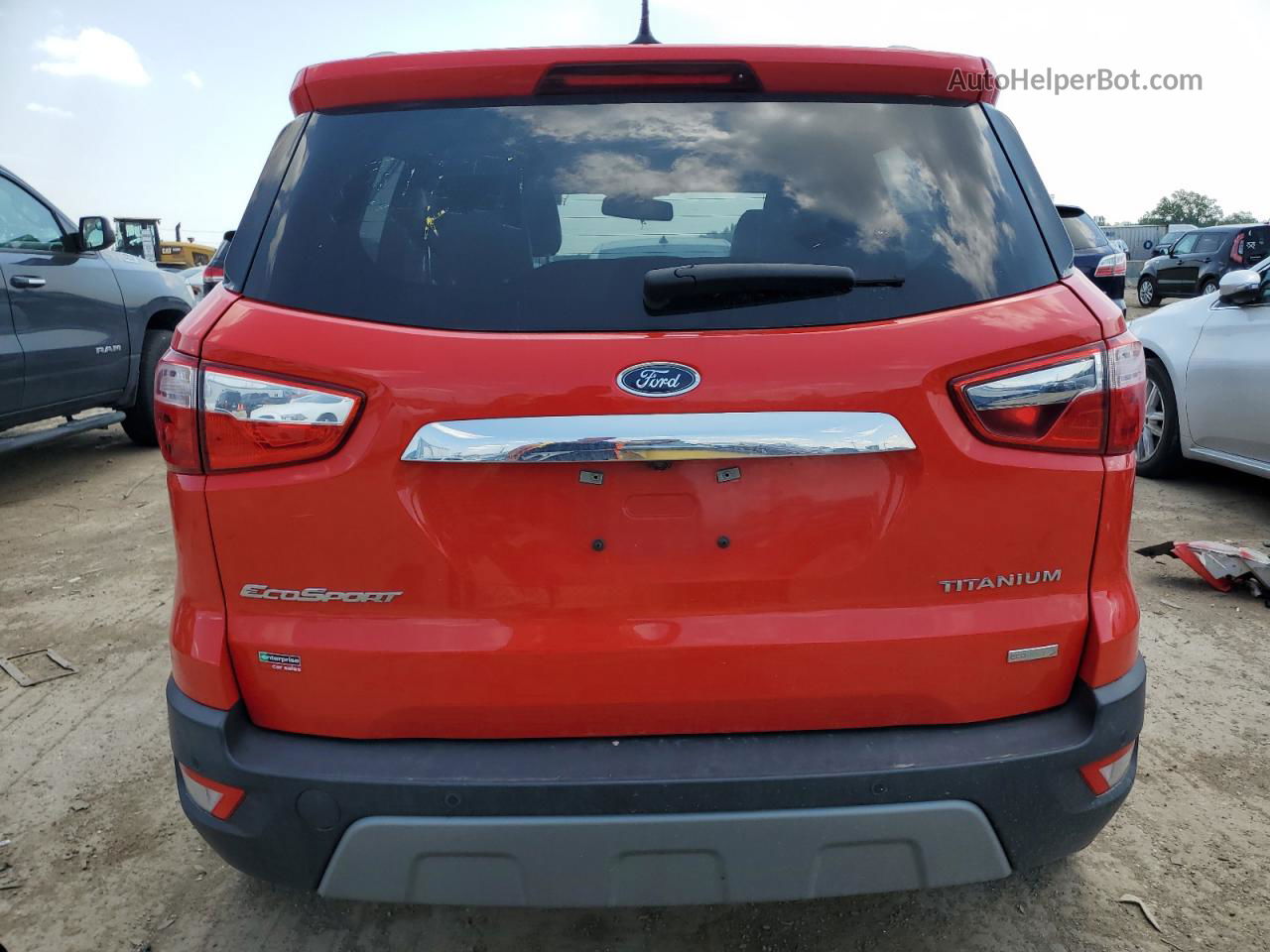 2020 Ford Ecosport Titanium Red vin: MAJ3S2KE8LC319117