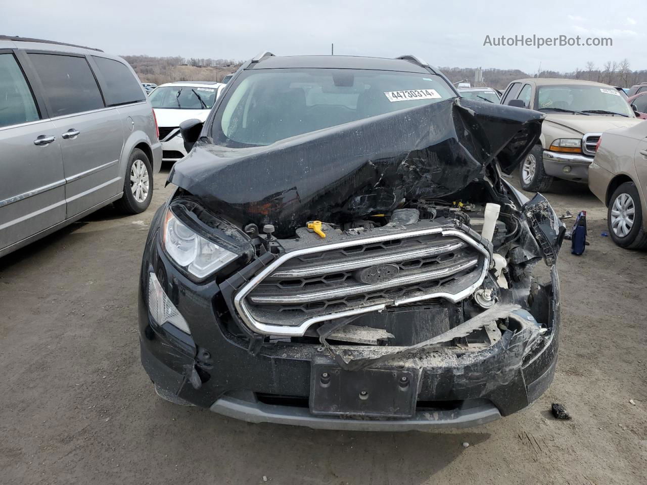 2019 Ford Ecosport Titanium Black vin: MAJ3S2KE9KC250629