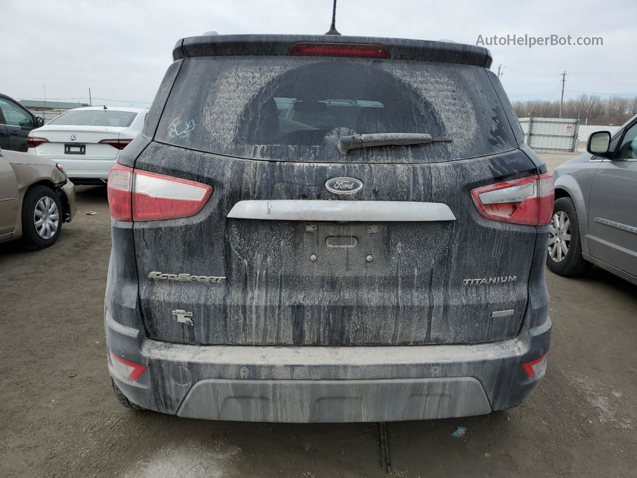 2019 Ford Ecosport Titanium Black vin: MAJ3S2KE9KC250629