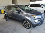 2019 Ford Ecosport Titanium Gray vin: MAJ3S2KE9KC275417