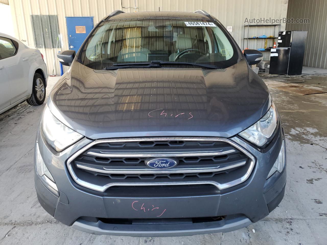 2019 Ford Ecosport Titanium Gray vin: MAJ3S2KE9KC275417