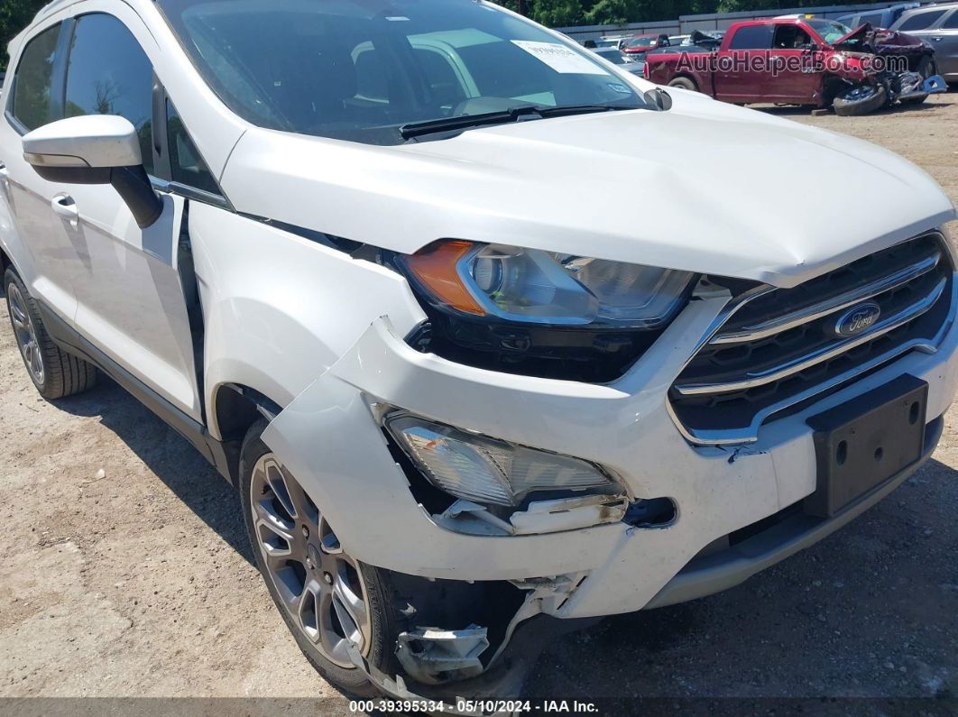 2020 Ford Ecosport Titanium White vin: MAJ3S2KEXLC360400