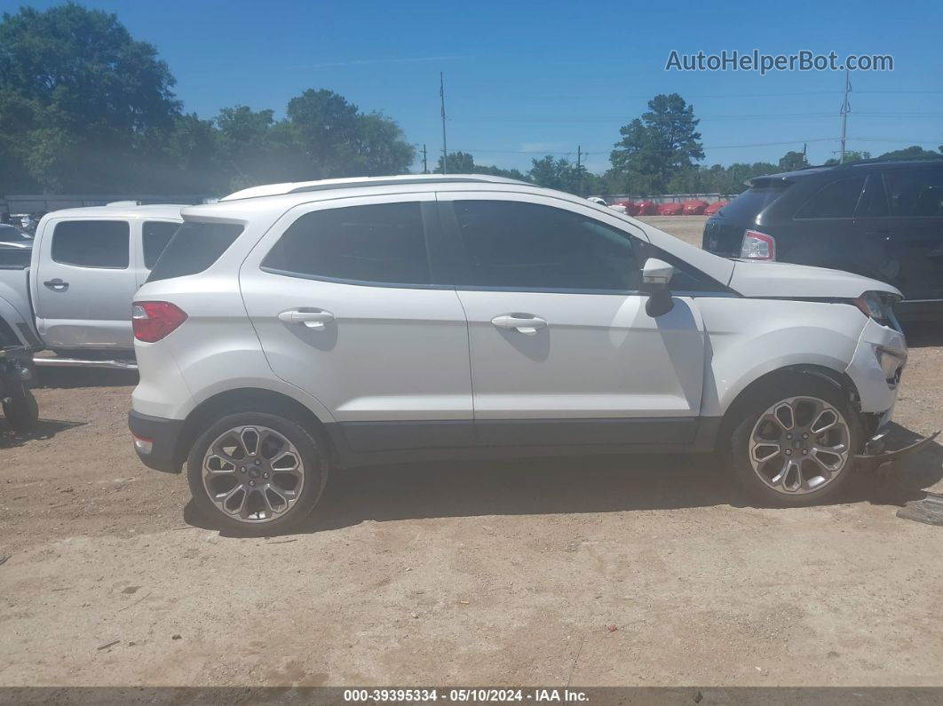 2020 Ford Ecosport Titanium White vin: MAJ3S2KEXLC360400