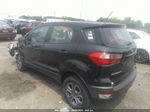 2019 Ford Ecosport S Black vin: MAJ6S3FL1KC277741