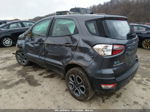 2019 Ford Ecosport S Gray vin: MAJ6S3FL3KC299613