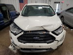 2020 Ford Ecosport S White vin: MAJ6S3FL4LC367130