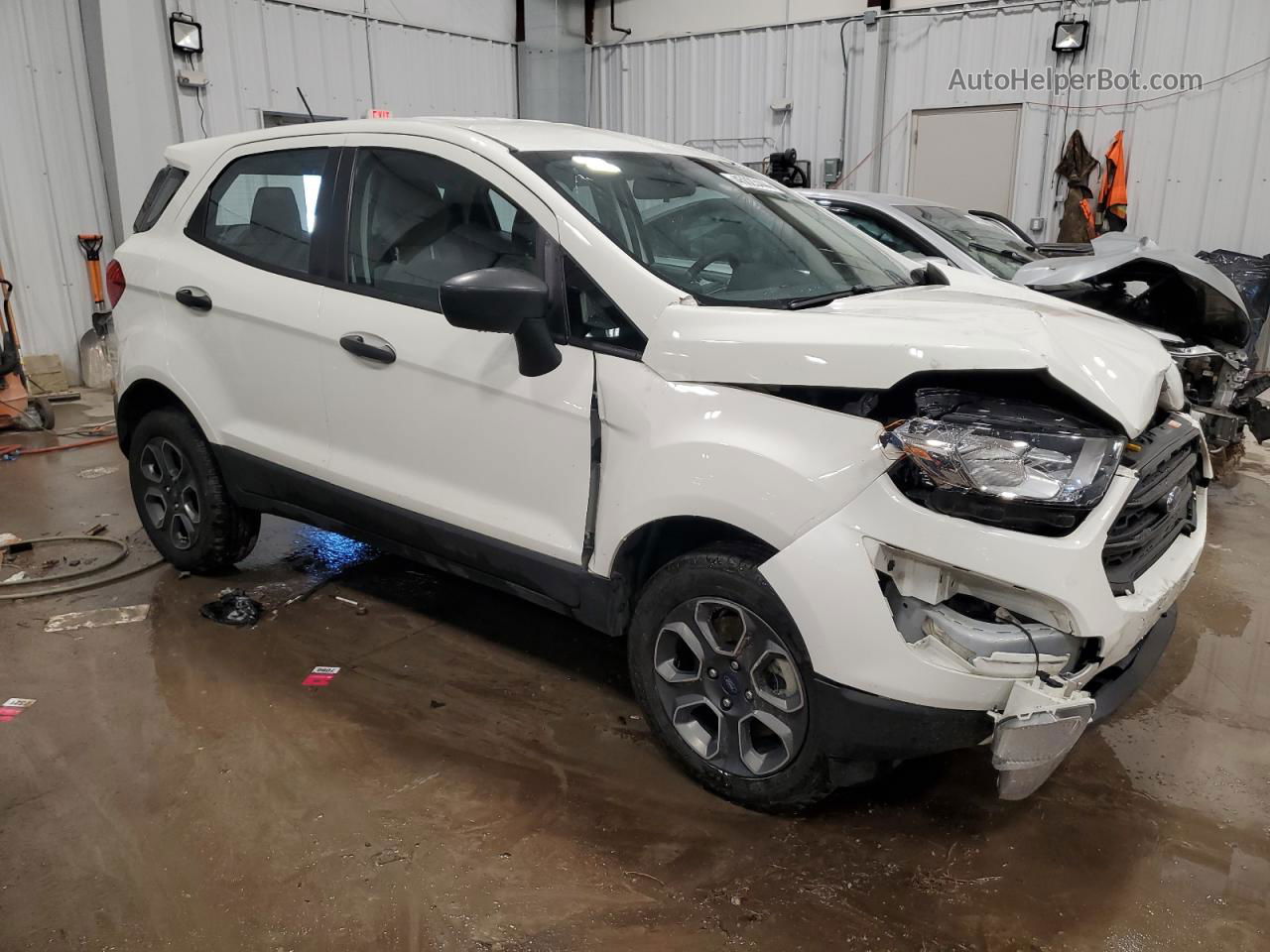 2020 Ford Ecosport S White vin: MAJ6S3FL4LC367130