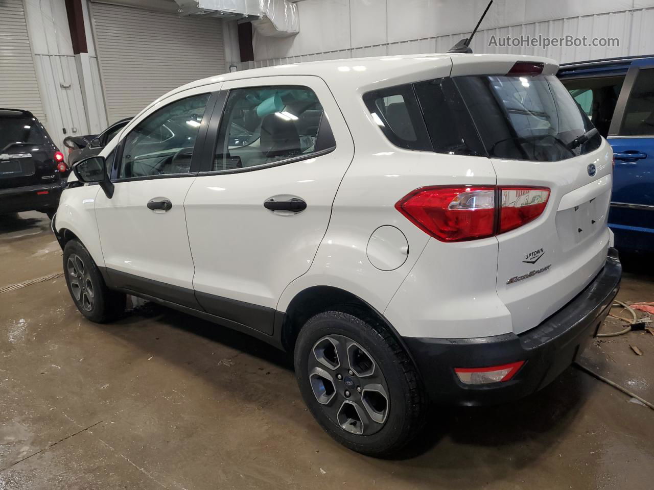 2020 Ford Ecosport S White vin: MAJ6S3FL4LC367130