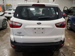 2020 Ford Ecosport S White vin: MAJ6S3FL4LC367130