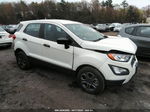 2019 Ford Ecosport S Белый vin: MAJ6S3FL6KC282305