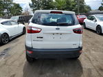 2020 Ford Ecosport S White vin: MAJ6S3FL6LC390747