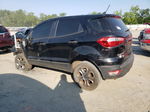 2020 Ford Ecosport S Black vin: MAJ6S3FL7LC357935