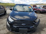 2020 Ford Ecosport S Черный vin: MAJ6S3FL7LC388747