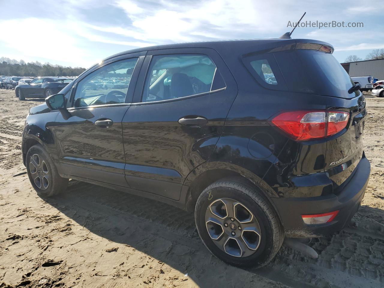 2020 Ford Ecosport S Black vin: MAJ6S3FL9LC334141