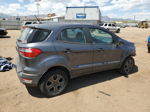 2019 Ford Ecosport S Gray vin: MAJ6S3FLXKC309408