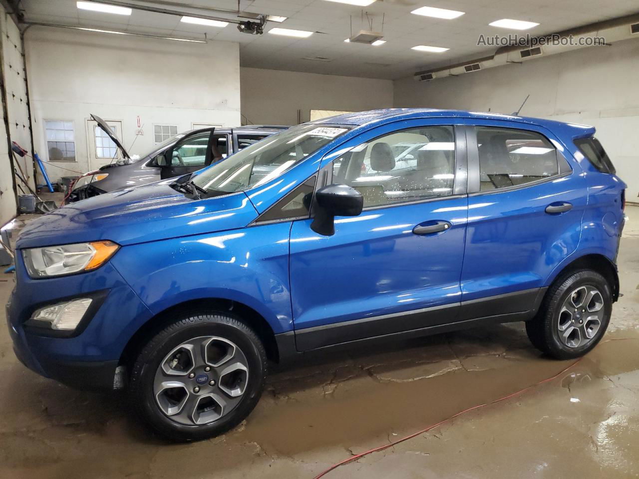 2020 Ford Ecosport S Blue vin: MAJ6S3FLXLC322533