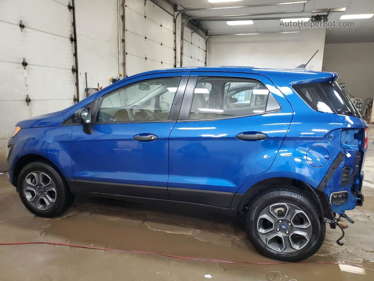 2020 Ford Ecosport S Blue vin: MAJ6S3FLXLC322533