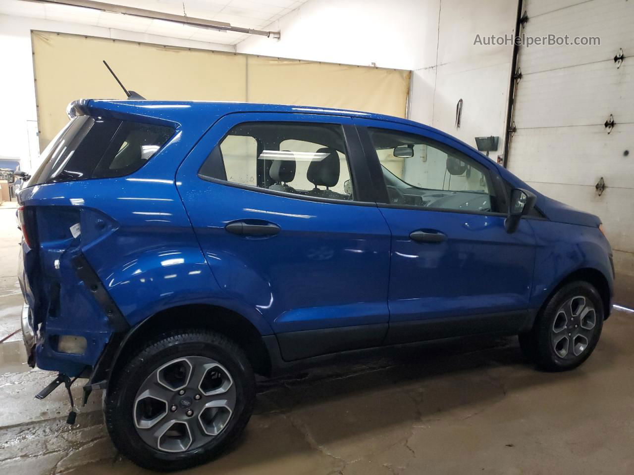 2020 Ford Ecosport S Blue vin: MAJ6S3FLXLC322533